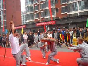 Battle scene from the Opera Troupe